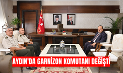 Aydın'da Garnizon Komutanı değişti