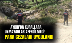 Aydın'da kurallara uymayanlar affedilmedi! Para cezaları uygulandı