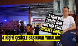 Aydın'da tamir için gittiği evde dehşet saçtı!