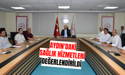 Aydın'daki sağlık hizmetleri değerlendirildi