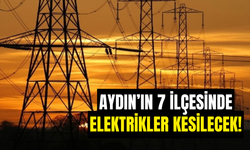 Aydın’ın 7 İlçesinde Elektrikler Kesilecek!: 7 Temmuz 2024 Aydın'da Elektrik Kesintisi