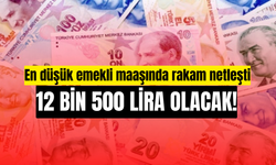 En düşük emekli maaşında rakam netleşti! 12 bin 500 lira olacak!