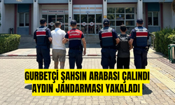 Gurbetçi Şahsın Arabası Çalındı Aydın Jandarması Yakaladı