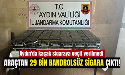 Aydın'da kaçak sigaraya geçit verilmedi