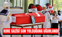 Kore gazisi son yolcuğuna uğurlandı