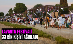 Lavanta Festivali 33 bin kişiyi ağırladı