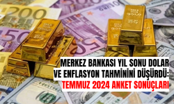 Merkez Bankası Yıl Sonu Dolar ve Enflasyon Tahminini Düşürdü: Temmuz 2024 Anket Sonuçları