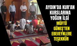 Aydın'da Kur'an kurslarına yoğun ilgi