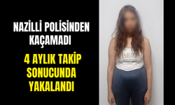 Nazilli polisinden kaçamadı