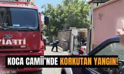 Nazilli’de camide korkutan yangın!