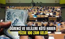 Öğrenci ve velilere kötü haber: Yüzde 100 zam geldi