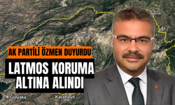 AK Partili Özmen duyurdu! Latmos koruma altına alındı