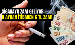 Sigaraya zam geliyor: O aydan itibaren 6 TL zam!