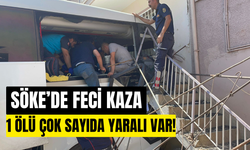 Aydın'da yolcu otobüsü eve daldı: 1 ölü çok sayıda yaralı var!