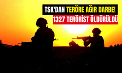 TSK'nın operasyonlarında 1327 hain etkisiz hale getirildi!