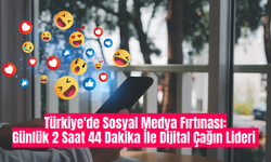 Türkiye'de Sosyal Medya Fırtınası: Günlük 2 Saat 44 Dakika İle Dijital Çağın Lideri