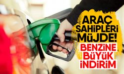 Araç sahipleri müjde! Benzine büyük indirim