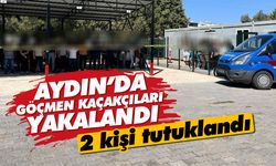 Aydın’da göçmen kaçakçıları yakalandı