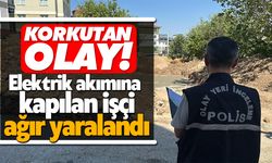 Korkutan olay! Elektrik akımına kapılan işçi ağır yaralandı