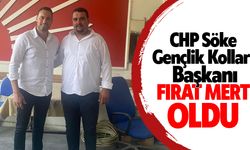 CHP Söke Gençlik Kolları Başkanı Fırat Mert oldu