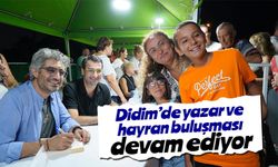 Didim’de yazar ve hayran buluşması devam ediyor