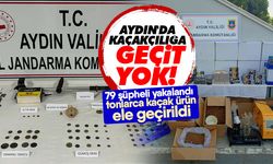 Aydın'da kaçakçılığa geçit yok!