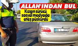 ALLAH'INDAN BUL: Kızgın sürücü sosyal medyada ateş püskürdü