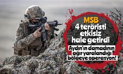 MSB, 4 teröristi etkisiz hale getirdi