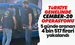 Türkiye genelinde Çember-20 operasyonu: Bakan Yerlikaya açıkladı