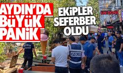 Aydın’da büyük panik: Ekipler seferber oldu