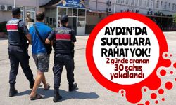 Aydın’da suçlulara rahat yok!