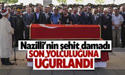 Nazilli’nin şehit damadı son yolculuğuna uğurlandı