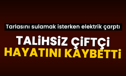 Talihsiz çiftçi hayatını kaybetti