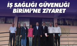 İş Sağlığı Güvenliği Birimi’ne ziyaret