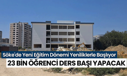 Söke'de Yeni Eğitim Dönemi Yeniliklerle Başlıyor: 23 Bin Öğrenci Ders Başı Yapacak