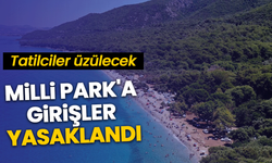 Tatilciler üzülecek: Milli Park'a girişler yasaklandı