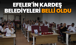 Efeler'in kardeş belediyeleri belli oldu