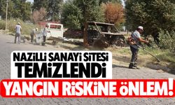 Nazilli Sanayi Sitesi temizlendi