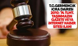 T.C.GERMENCİK İCRA DAİRESİ 2010/74 TLMT. TAŞINMAZIN GAZETE VEYA İNTERNET HABER SİTESİ İLANI