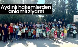 Aydınlı hakemlerden anlamlı ziyaret