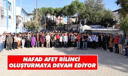 NAFAD afet bilinci oluşturmaya devam ediyor