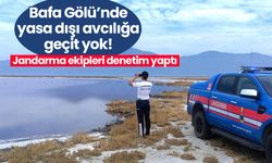 Bafa Gölü’nde yasa dışı avcılığa geçit yok! Jandarma ekipleri denetim yaptı