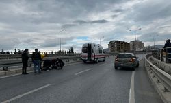 Kamyonet önünü kesti! Metrelerce sürüklendi