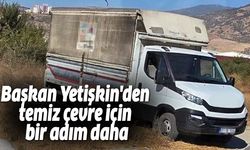 Başkan Yetişkin'den temiz çevre için bir adım daha