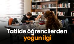 Tatilde öğrencilerden yoğun ilgi