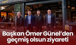 Başkan Ömer Günel’den geçmiş olsun ziyareti