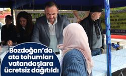 Bozdoğan’da ata tohumları vatandaşlara ücretsiz dağıtıldı