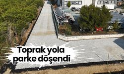 Nazilli’de bir yol daha tamamlandı