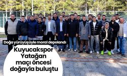 Kuyucakspor Yatağan maçı öncesi doğayla buluştu! Doğa yürüyüşüyle moral depolandı