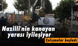 Nazilli'nin kanayan yarası iyileşiyor! Çalışmalar başladı